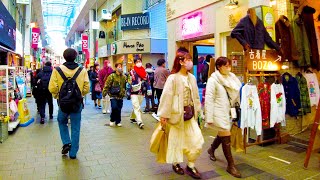 Koenji in Tokyo 🐶🍻 Fun walking town ♪ 💖 4K ASMR non-stop 1 hour 02 minutes