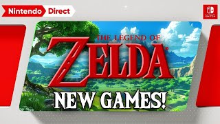 Zelda Fans Get Ready...TONS of Games Are Coming!