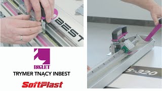 Trymer  manualny InBest PRO - precyzyjne cięcie  materiałów elastycznych i półsztywnych - SoftPlast