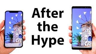 iPhone X vs Note 8 (after the Hype)