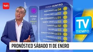 Pronóstico para este sábado 11 de enero | TV Tiempo