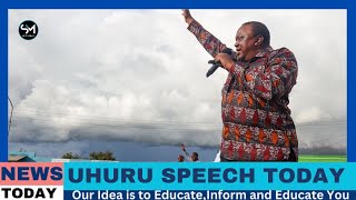 RUTO SIKUOGOPI MIMI RAILA IS MY PRESIDENT! UHURU KENYATTA DECLARES AS HE VISITS KISUMU