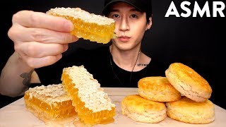 ASMR RAW HONEYCOMB MUKBANG (UNBOXING \u0026 EATING + CRUSHING SOUNDS) No Talking | Zach Choi ASMR