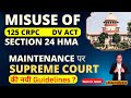 Maintenance पर नयी Guidelines | Supreme Court Judgement | 125 crpc | DV Act | HMA Legal Gurukul