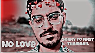 Amit Sharma No Love Edit || Crazy xyz No Love Edit || No Love Edits || No Love Song🥰💫