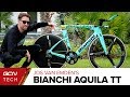 Jos Van Emden's Bianchi Aquila Time Trial Bike | Team Jumbo Visma Pro Bike