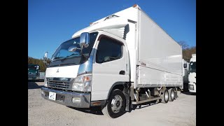 中古トラック H22 三菱ふそう キャンター PDG-FF83DY ウイング車＜01-4749＞