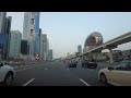 driving dubai to sharjah 4k