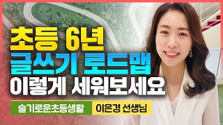 초등 6년 글쓰기, 왜 하는지 알아야 로드맵을 잘 그릴 수 있어요 :)