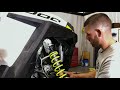 Installing a Zbroz Tender Spring Kit for a Polaris RZR XP 1000 with Walker Evans Shocks