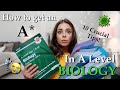 HOW TO GET AN A* IN A LEVEL BIOLOGY | Revision Advice, Tips, Resources, My Experience and more ...