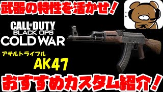 CoD毎日投稿#19/武器の特性を活かせ！「AK47」おすすめカスタムの紹介！[CoD:BOCW/CallofDuty BlackOps ColdWar]