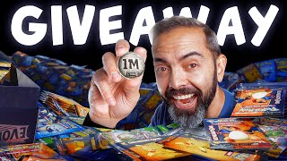 🔴 1 Million Subscriber GIVEAWAY PARTY! (Tons of Pokemon Cards!)