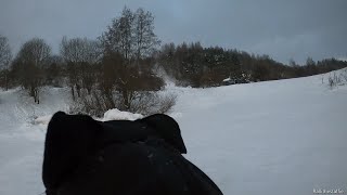 Running up stairs on Malminkartano.