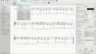 Bladmuziek bewerken voor de trekharmonica met MuseScore 2.0.3 (3)