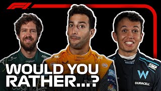 Peak Senna Or Peak Schumacher? Would You Rather With F1 Drivers!