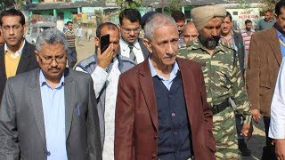 Interlocutor Dineshwar Sharma visits Talwara migrant colony Interlocutor Dineshwar Sharma visits Talwara migrant colony