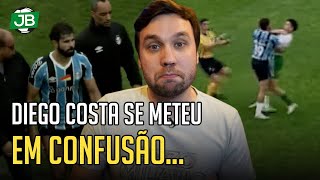 🔵 MESMO REFORÇADO, GRÊMIO PERDE E DIEGO COSTA SE METE EM CONFUSÃO