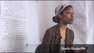 Sharifa Rhodes-Pitts Presents \