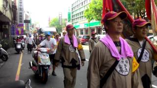 105年豐原鎮清宮往大甲謁祖回鑾-頭旗 開路鼓(中正路)