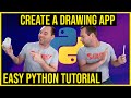 How to make turtle follow your mouse in Python | Python beginner tutorial