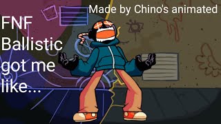 FNF Chino's animated Ballistic got me like...