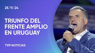 Triunfo del Frente Amplio en Uruguay: Yamandú Orsi es el nuevo presidente electo