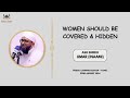 Women Should Be Covered and Hidden | Ash Sheikh Umar (Inaami) | Tamil | 23rd August 2024