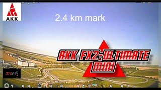 AKK FX2-ultimate-mini range test