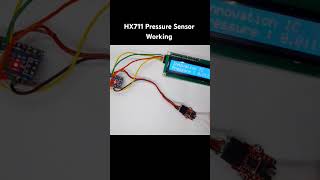 HX711 Pressure Sensor working #hx711 #arduino #sensor
