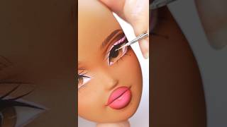We made a Bratz inspired doll, Yasmin 👑 #repaint #ooak #dollfiedream #diy