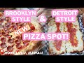 HAWAII'S NEWEST PIZZA🍕 SPOT! || BROOKLYN & DETROIT Style Pizza in Honolulu!