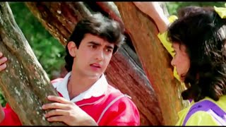 Mujhe Neend Na Aaye | Aamir Khan, Madhuri Dixit | Anuradha Paudwal, Udit Narayan | Dil (1990)
