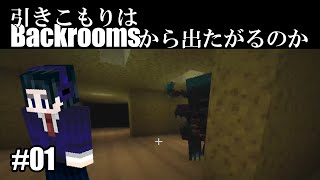 引きこもりはBackroomsから出たがるのか#01【Minecraft +kakerooms】#ゆっくり実況