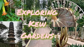 Exploring Kew gardens for the first time!