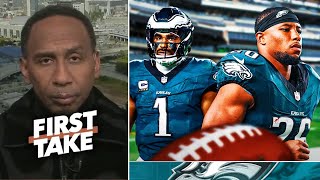 FIRST TAKE | Jalen Hurts do ENOUGH to Eagles win Super Bowl this season - Stephen A. Smith