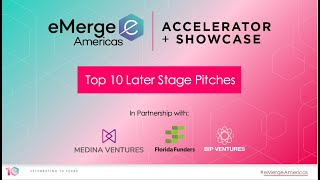 Startup Showcase + Accelerator: Top 10 Later Stage Pitches