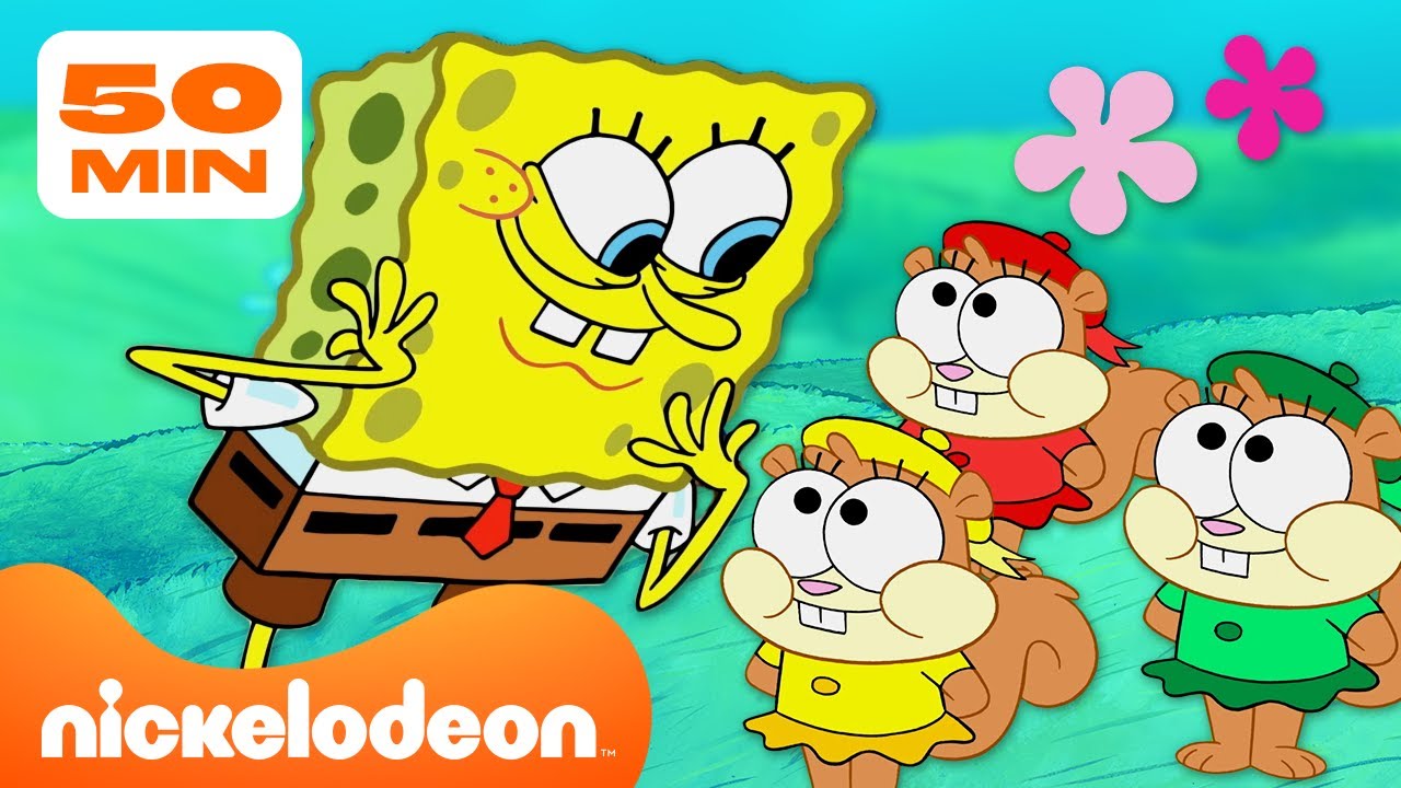 Spongebob Momen Keluarga Terbaik Spongebob Kompilasi 50 Menit