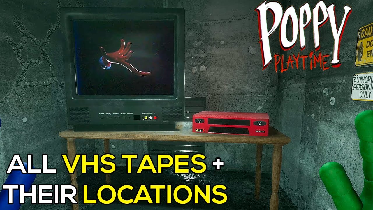 Poppy Playtime - Chapter 2 | All VHS Tapes + Locations - YouTube