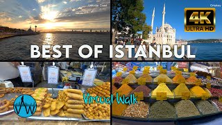 ⁴ᴷ⁵⁰  🇹🇷 Best Parts of Istanbul From Our Walking Tours.(ISTANBUL  WALK)