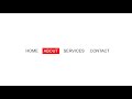How to Make an Expanding Line Menu Hover Effect Step-by-Step with HTML and CSS 🛠️📋