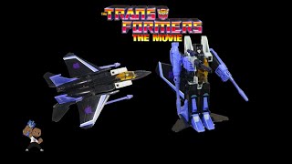 Transformers Retro G1 Decepticon Warrior Skywarp Transformers the movie