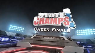 STATE CHAMPS! at the 2020 MHSAA Cheer Finals