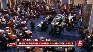 Brett Kavanaugh Sworn In As Supreme Court Justice