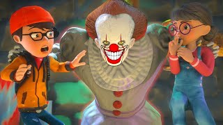 Nick Love Tani  Scary Clown IT  Rescue Tani  Scary Teacher 3D  BuzzStar Animatio