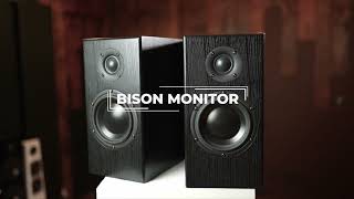 A quick first look at the all new Bison Monitors from Totem Acoustic.