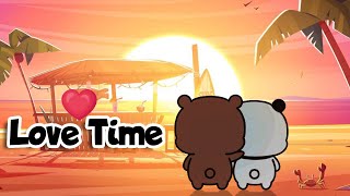 Gomu Peachu Love time  ?  | Bubu Dudu | Milkmoachabear | Cute Couple | Animation