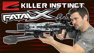 Killer Instinct Fatal X RDC Crossbow Review and Demo. Slim Profile \u0026 up to 405 Feet per Second!