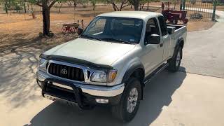 2001 Toyota Tacoma 4X4 3.4L V6 5-Speed AC PS PB 117k Miles Very Nice 01-6972C