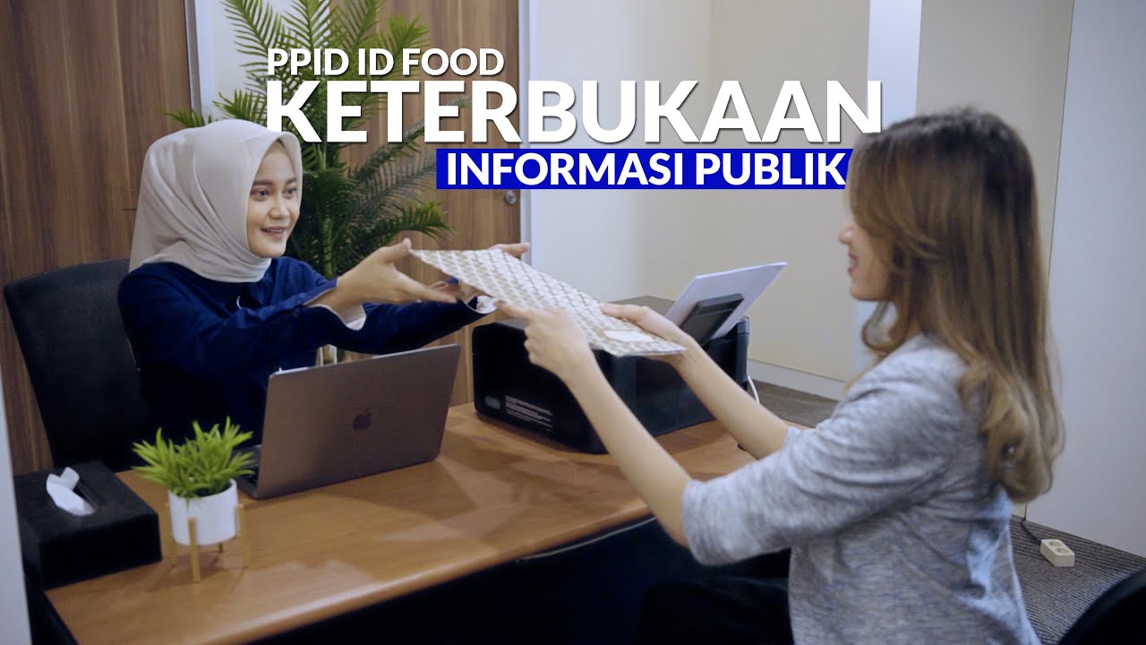 KETERBUKAAN INFORMASI PUBLIK - PPID ID FOOD - YouTube